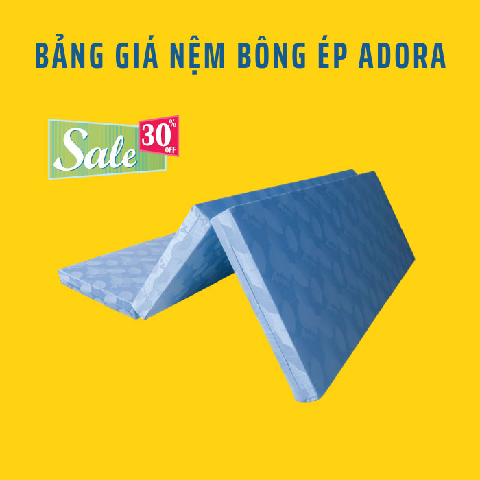 Nệm bông ép Adora