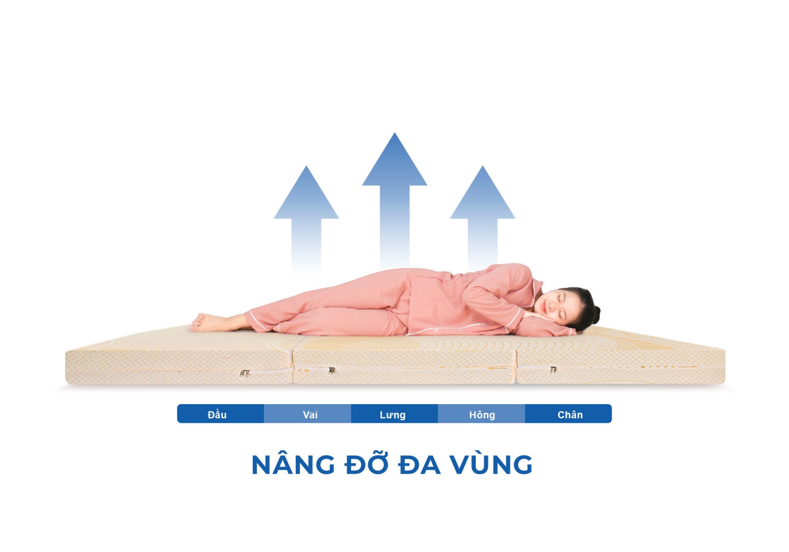 Nệm Bông Ép Aroma Fiber (tên cũ Adora)