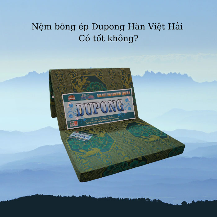 Nệm bông ép Hàn Việt Hải tốt không?