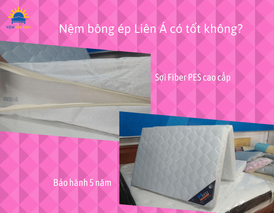 Nệm bông ép Liên Á