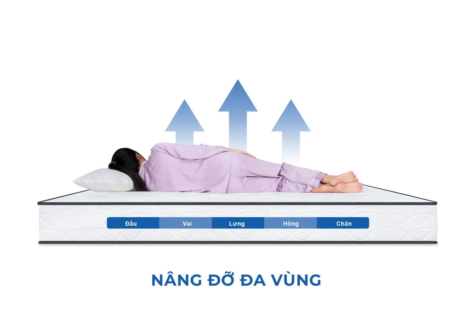 Nệm lò xo túi cuộn IKool9 Original
