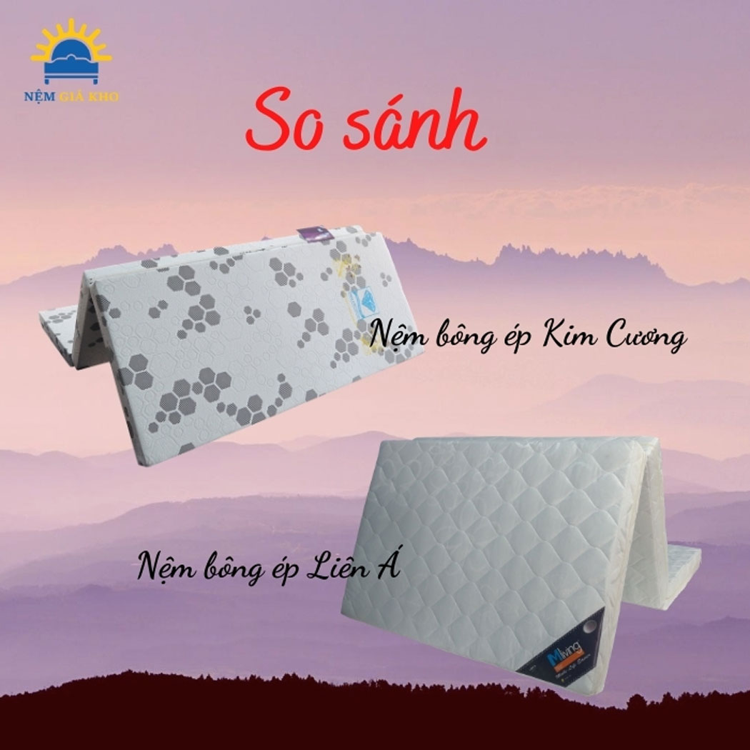 Nệm bông ép Kim Cương
