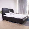 Giuờng bọc nệm da G06