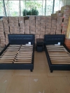 Giường ngủ bọc nệm da Adora cao cấp